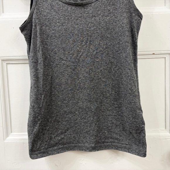 H&M Essential Grey Speckled Sleeveless Gray Tank Top - Sz Small - Picture 8 of 12